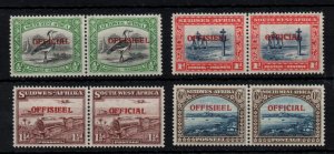 South West Africa 1945-50 Officials unmounted mint set O18-O22 WS38896