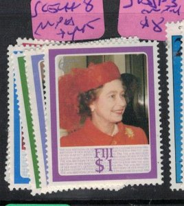 Fiji SC 544-8 MNH (1ewu)