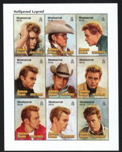 Montserrat Stamp 912  - James Dean