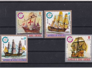equetorial guinea ships stamps ref 16809