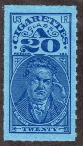 Springer TA392a (TA339a), MNH, 20 Class A Cigarettes, Series 124, 1954, USA