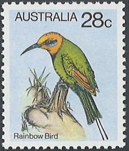 Scott: 734 - Australia - Australian Birds: Rainbow Bird, MNH