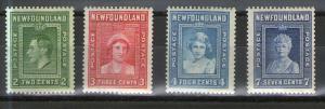 Newfoundland 245-248 MNH