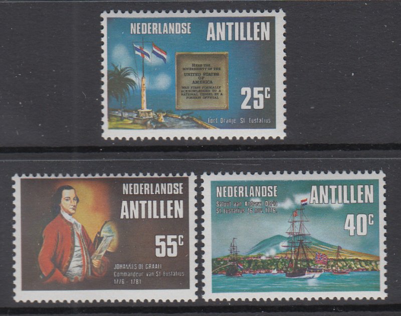 Netherlands Antilles 385-387 MNH VF