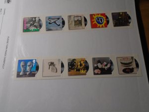 Great Britain  #  2734-43  MNH