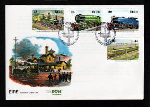 Ireland # 581-584 FDC!