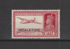 INDIA/PATIALA 1937/8 SG 91 MNH Cat £32