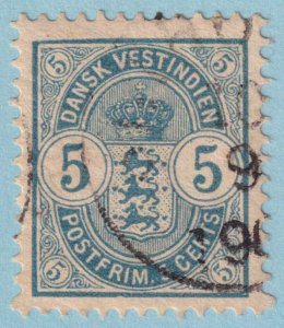 DANISH WEST INDIES 22  USED - NO FAULTS VERY FINE! - SHK