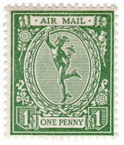 (I.B) George V Cinderella : Mercury Airmail Essay 1d