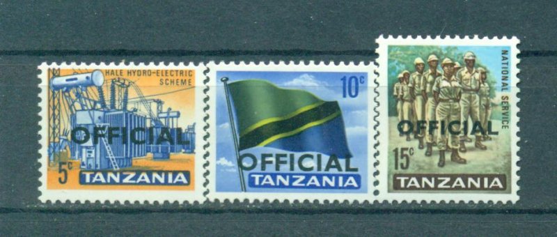 Tanzania sc# O1-8 mh cat value $3.30