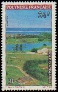 French Polynesia #275-276 Complete Set(2), 1974, Golf, Hinged