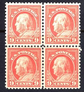 U.S. 509 VF MNH Blk/4 (0718)