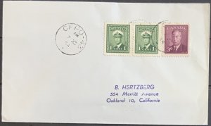 CANADIAN FORCES CFPO43 1954 COVER