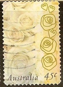 Australia #1647 45c Greetings - Champagne Roses