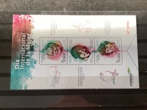 Costa Rica - Postfris/MNH - Sheet Women's Day 2020