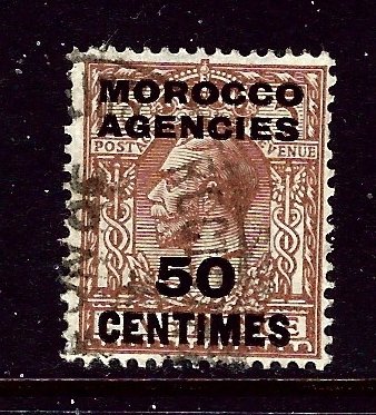 Great Britain offices in Morocco 407 Used 1923 issue    (ap3756)