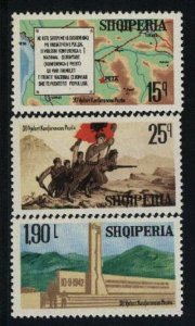 Albania MNH Sc 1455-57 Mi 1579-81 Peza