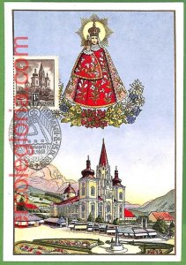 14891 - AUSTRIA - MAXIMUM CARD - 1957 - Religion ARCHITECTURE-