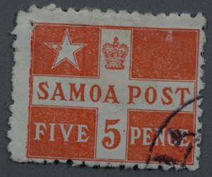 Samoa #23 Used VG Place Cancel HRM