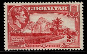 GIBRALTAR GVI SG124c, 2d carmine, M MINT.