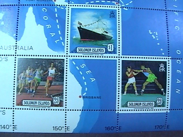 SOLOMON ISLANDS # 477a-MINT/NEVER HINGED------SOUVENIR SHEET------1982