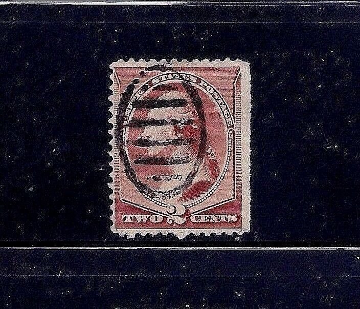 Large US Banknote Stamp w/a Bold SCARAB Fancy Cancel ~ Always Free Shipping