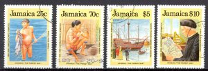 Jamaica Sc# 717-720 Used 1989 Discovery of America 500th