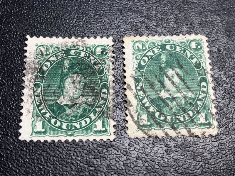 Newfoundland Scott 44-45 Used