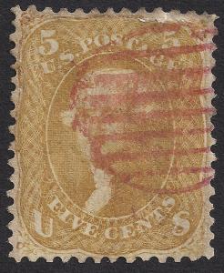 67 Used XF 5c buff 1861 - CV $1200