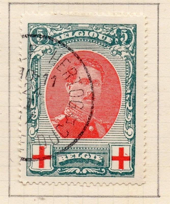 Belgium 1914 Early Issue Fine Used 5c. 243553