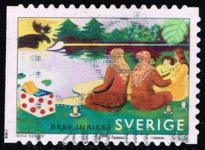 Sweden #2536a Summer by the Lake; Used (1.00)