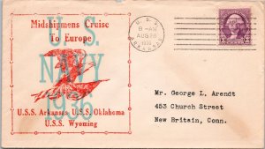 USS Arkansas 1936 - Midshipmans Cruise To Europe - F71895