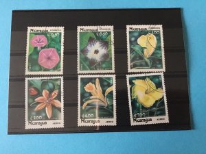 Nicaragua Flower Plants   Cancelled   Stamps R44394