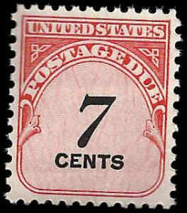 # J95 MINT NEVER HINGED