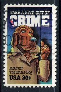USA 1984 - Scott 2102 used - 20c, Crime Prevention 