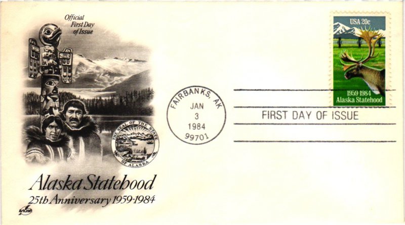 #2066 Alaska Statehood - Artcraft Cachet – Aps