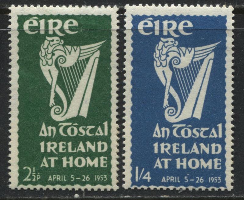 Ireland 1953 National Festival set of 2 mint o.g.