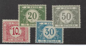 Belgium SC J18-J21 Mint F-VF SCV$28.00...Great Spot(s)!