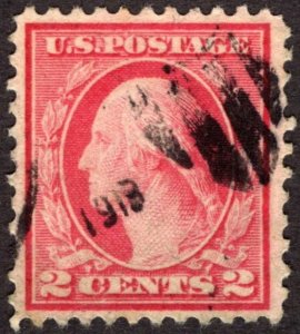 1917, US 2c, Washington, Used, VF, Sc 499