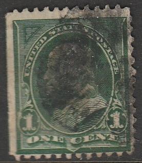 1898 USA Scott Number 279, 280, 280a, 280b, 281, 282, 282C, 283, and 284 Used