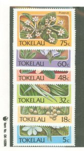 Tokelau  #138-43 Unused Single (Complete Set) (Flora) (Flowers)