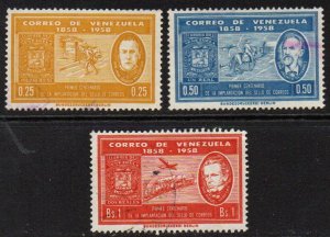 Venezuela Sc #740-742 Used