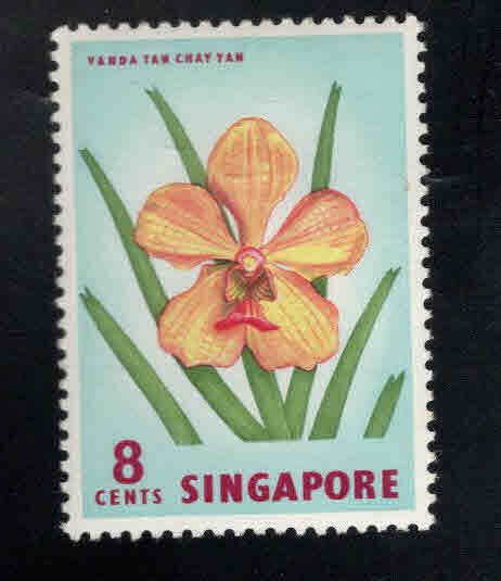 Singapore MNH** Flower stamp Scott 63