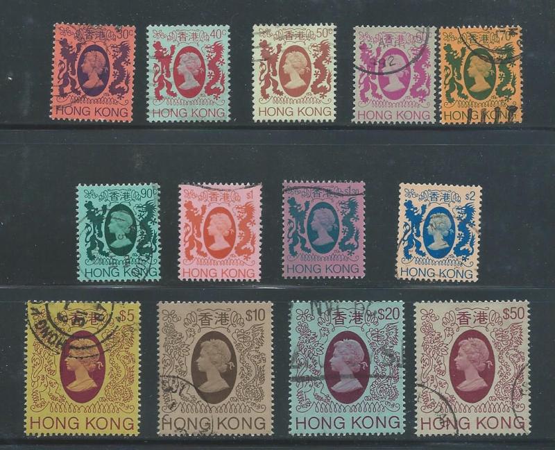 Hong Kong 390 // 403 issues used, 2014 CV $58.50