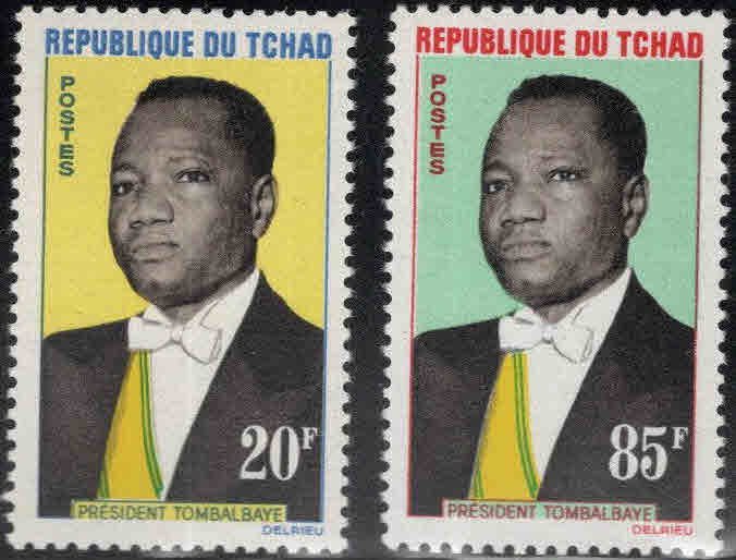 Chad TCHAD Scot 86-87 MNH** set