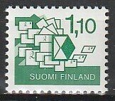 1984 Finland - Sc 689 - MNH VF - 1 single - Letters