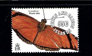 Turks and Caicos 897 MNH 1991 Butterflies