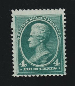 US 211 4c Jackson Mint F-VF OG H SCV $225