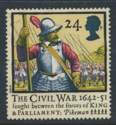 Great Britain SG 1620   Used  - Civel War 