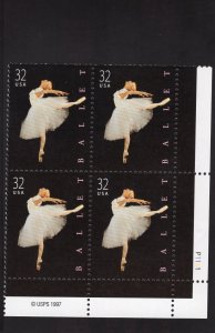 3237 Ballet, MNH LR-PB/4